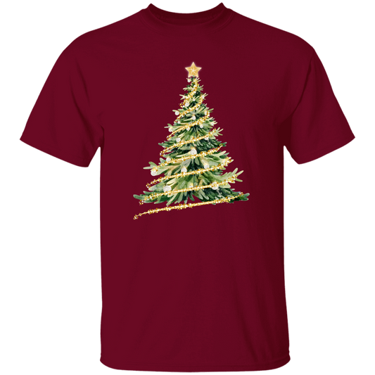 Christmas Tree Gold Magic  | Unisex T-Shirt