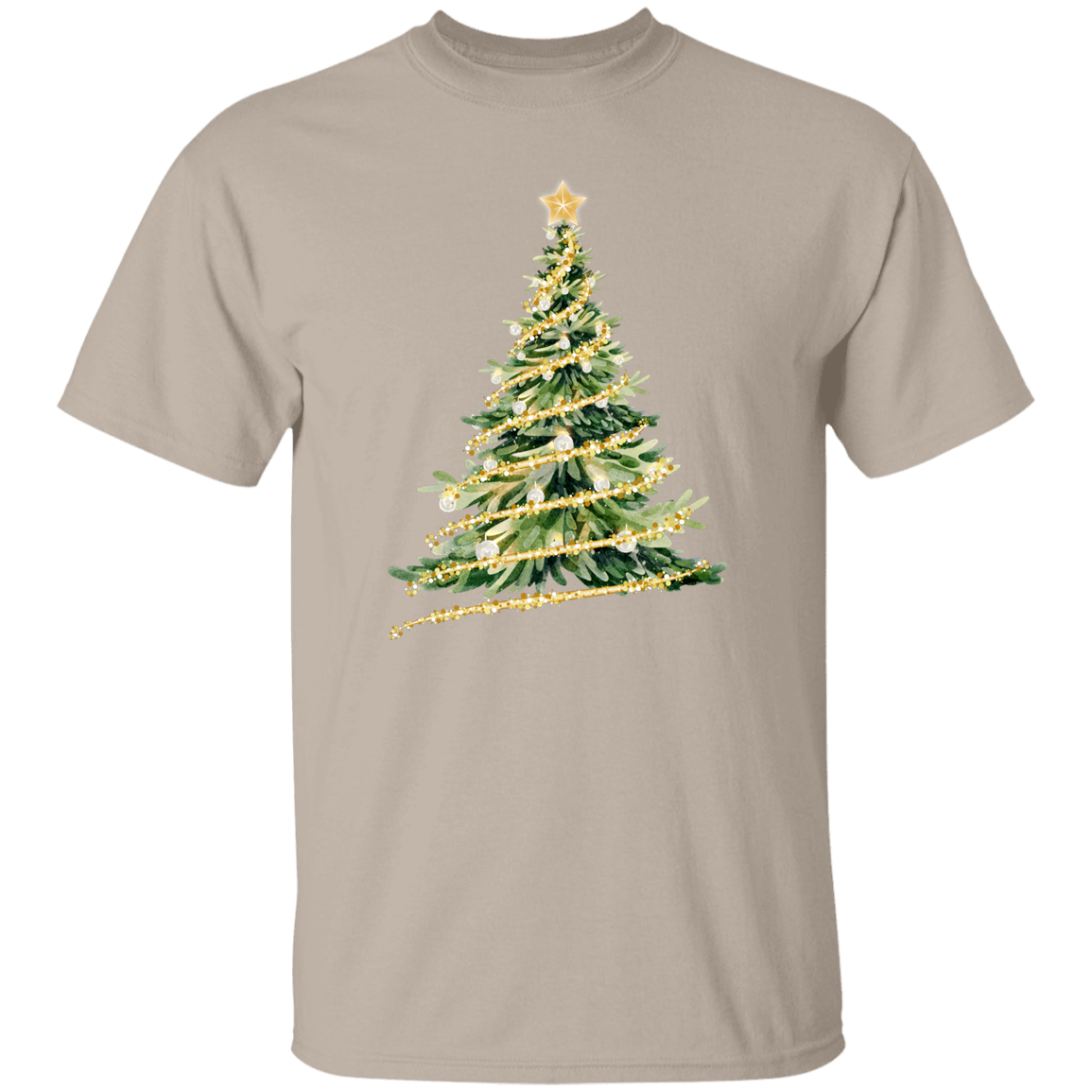 Christmas Tree Gold Magic  | Unisex T-Shirt